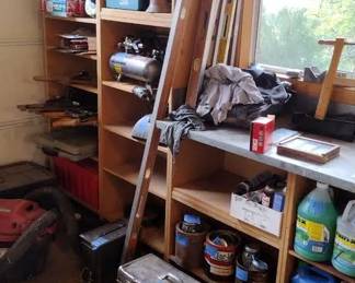 Tools and toolboxes.  Boatloads of handtools for $1 or $2.  Bosch electric drills.  Saws.  Vaccuum pump.  