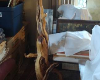 manzanita floor lamp.  We have 2 as of now, willing to sell individually.