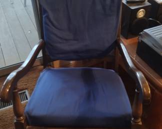 awesome antique solid wood rocking chair
