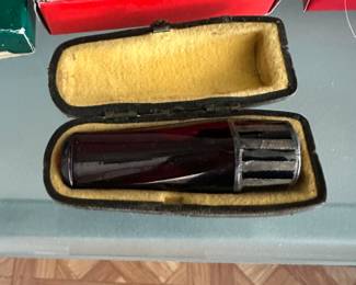 VINTAGE STERLING SILVER TIP CIGAR HOLDER