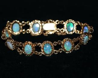 Opal/14kt. Bracelet
