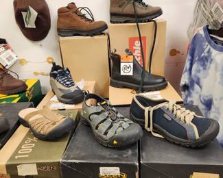 new, never worn shoes