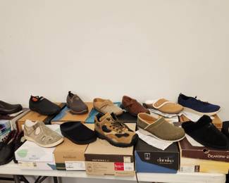 new, never worn shoes