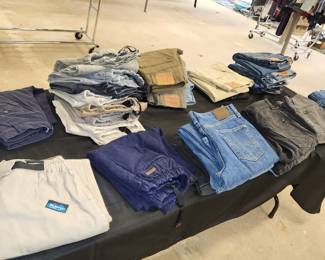 Ladies jeans: Carhartt, Levi's, LL Bean, Duluth, Lee & others