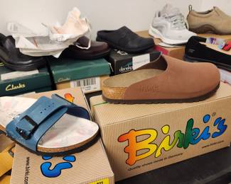 new, never worn shoes