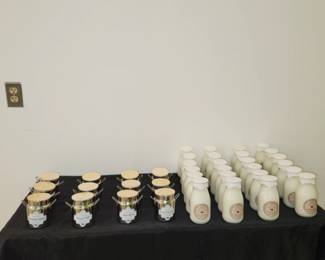 selection of Milk Reclamation Barn Candles. Originally produced in Jacksonville, MD