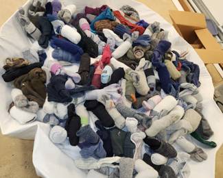 Huge selection of clean socks