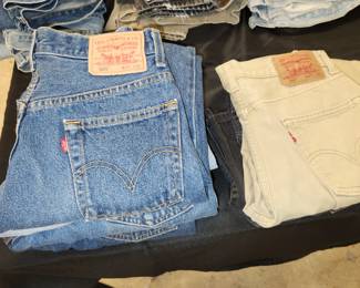 Ladies jeans: Carhartt, Levi's, LL Bean, Duluth, Lee & others