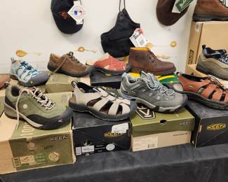 new, never worn shoes