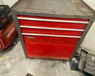 Vintage Crafstman Tool Box 35 x 26 x 18