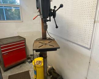 Sears Craftsman 15 1/2" Drill Press on stand