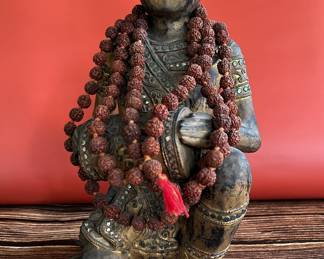 Vintage Indonesian drummer figure