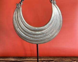 Miao Hmong silver ceremonial torque
