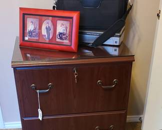  2-drawer Wood File Cabinet