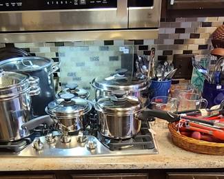 Kitchen Pots and Pans; Utensils