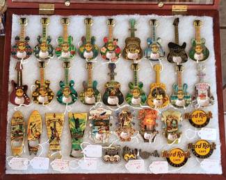 Hard Rock Cafe and Hotel Guiter Magnets