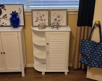 Freestanding Bathroom Cabinets (White)