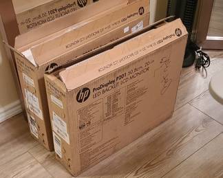 HP ProDisplay 20" LED Backlit LCD Monitor (2)