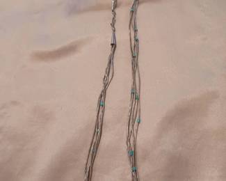 Liquid Silver Necklace $45