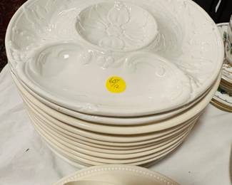 12 Piece Plates (Made in France)