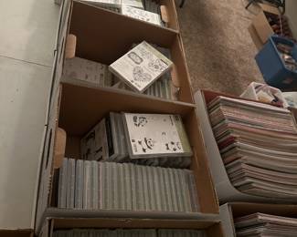 Over 200 photopolymer stamp sets