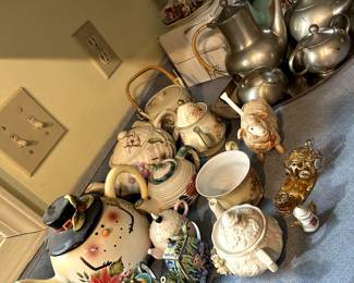 Teapots and S & P Shakers