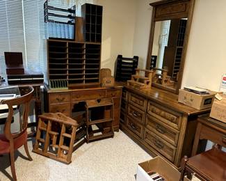 Lots of furniture priced to move, storage solutions...