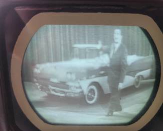 Pilot TV-37 3" television  restored nice bright 3KP4!