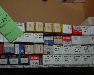 LOT of 12AX7 tubes..