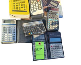 VINTAGE CALCULATORS ! 