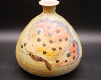 Italica ARS Pottery Butterfly Vase 