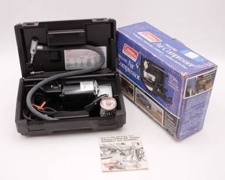 Coleman Inflate-All 175 Deluxe Air Compressor w/Case 