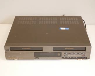 Go Video GV2040X Dual Deck Video Cassette Recorder 