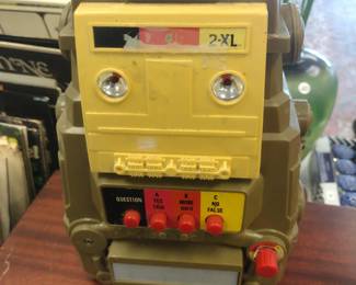 Vintage robot 8 track player.