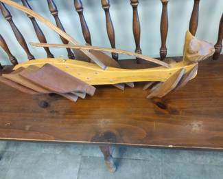 Odd piece of abstract art.