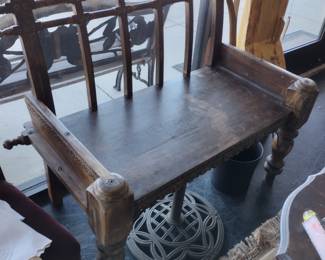 Renaissance style bench