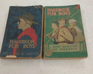 Vintage Boy Scout books