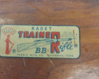 Cadet trainer B B rifle vintage