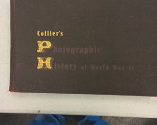Colliers photographic history of World War 2.