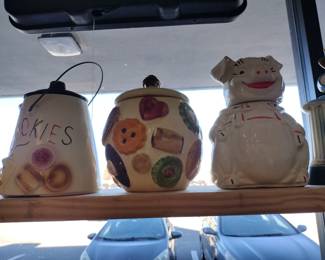 Vintage cookie jars