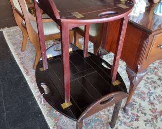 Two English Butler tables