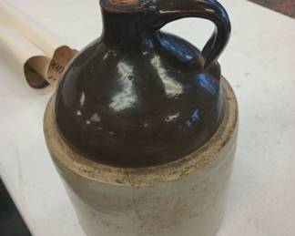 Vintage whiskey jug