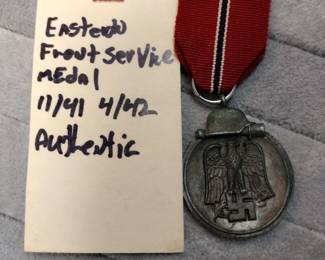 Eastern front service metal World War 2. Nazi Germany