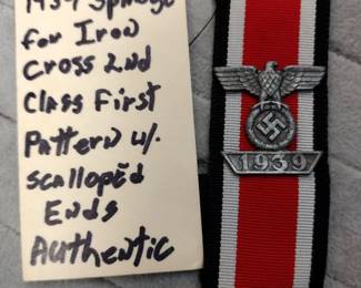 1939 iron cross Nazi Germany.