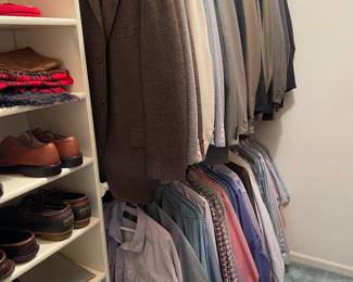 Men's Clothing Sizes Medium to Large by Brooks Brother, Orvis, and Lands End