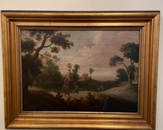 Antique Painting on Board