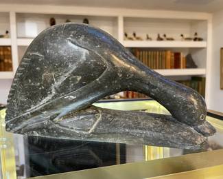 Inuit carved Duck