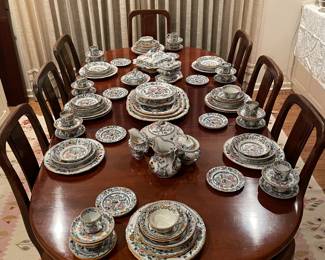 111 Piece Set of Ashworth Bros. Hanley Ironstone