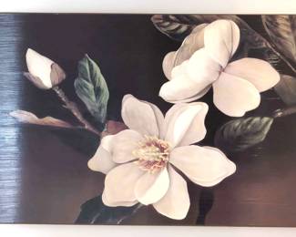 Large Format Magnolia Wall Art On Canvas