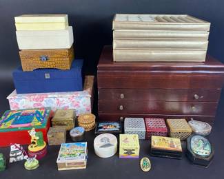 Jewelry And Trinket Boxes